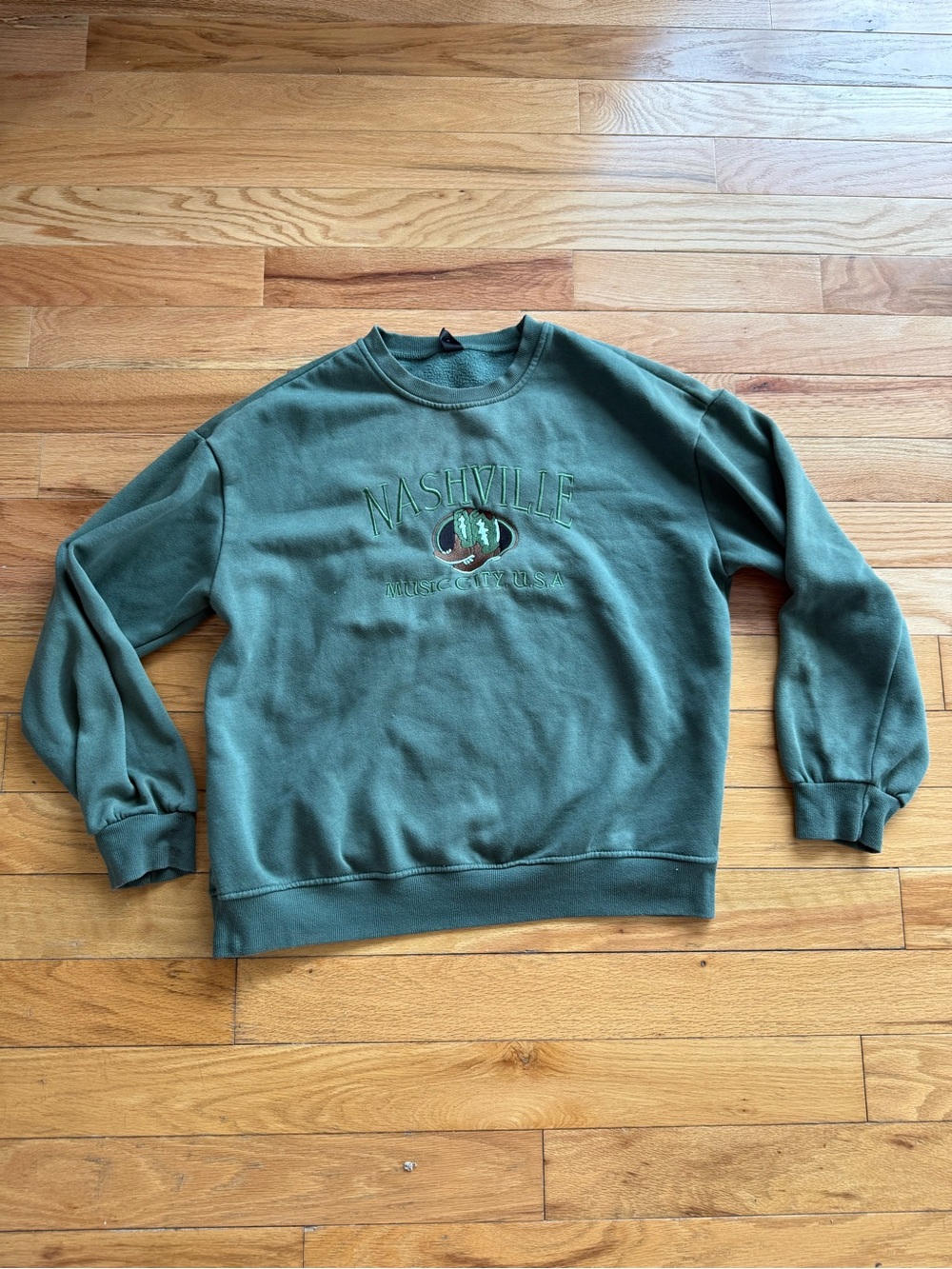 Nashville Green Crewneck Sweatshirt